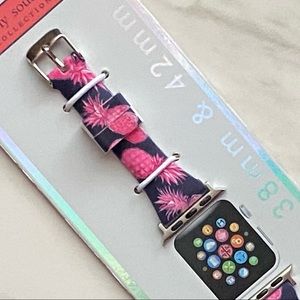 Simply Southern Apple Watch Band /Pink Pineapples